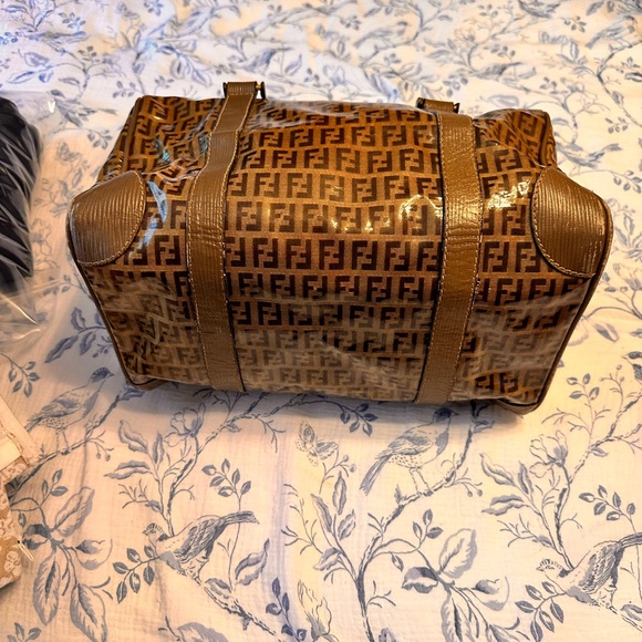 Fendi Brown Monogram Handbag - Picture 3 of 5